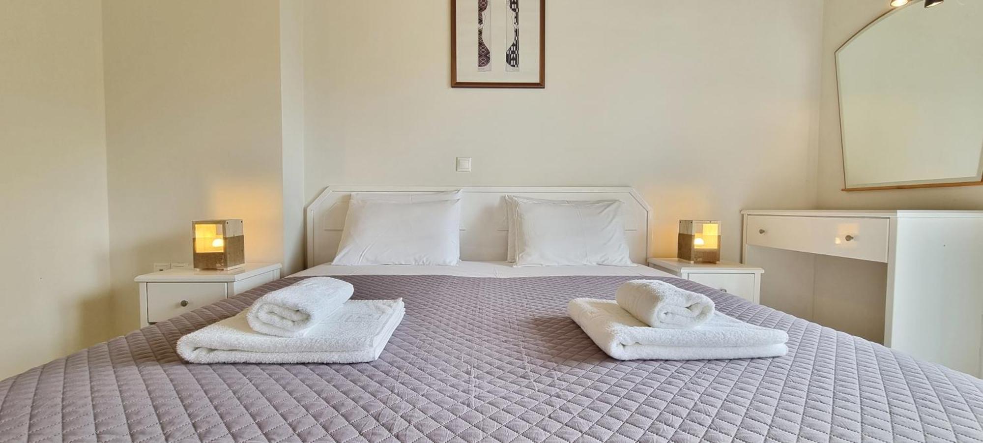 Bungalow White Apartments 波利克罗诺 客房 照片